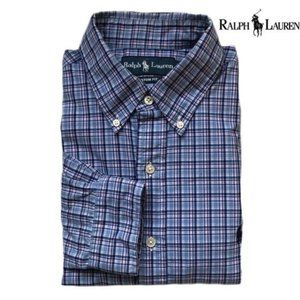 Ralph Lauren Plaid Multicolor Button Down Shirt